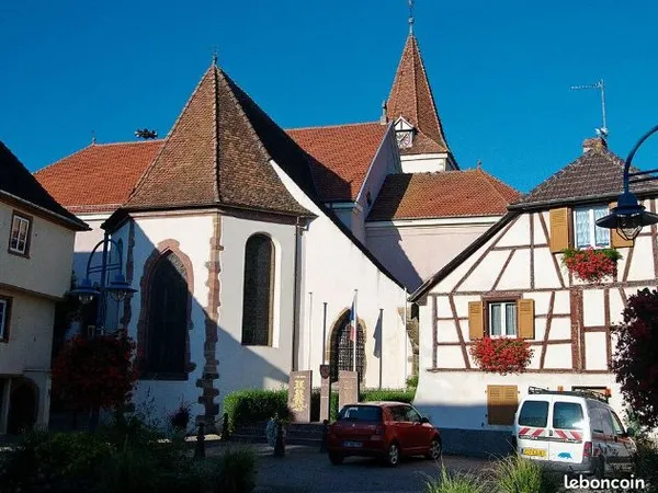 MAGNIFIQUE TERRAIN A BATIR à HERLLISHEIM PRES COLMAR