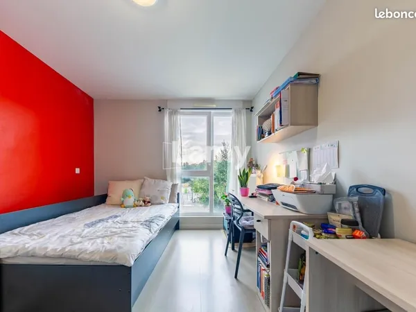 Studio 1 pièce 19 m²