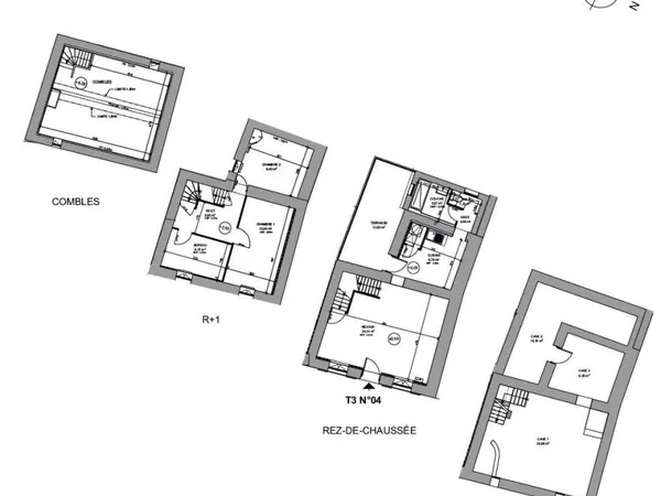 Duplex 3 pièces 72 m²