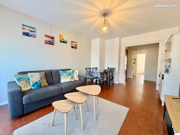 Appartement T2 avec balcon, résidence arborée, pkg