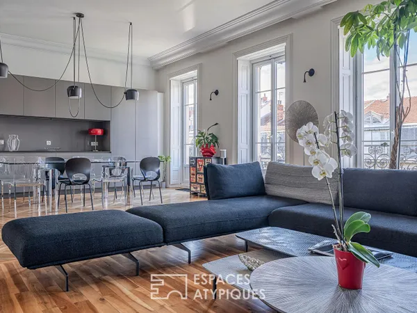 Appartement d'exception en dernier étage