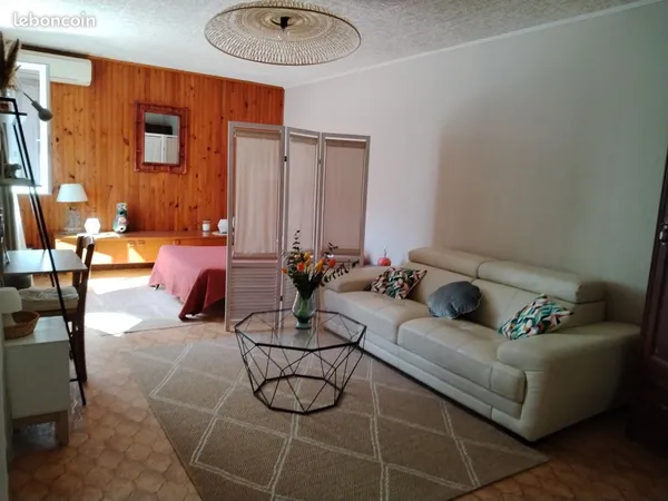 Location T2 RDC meublé