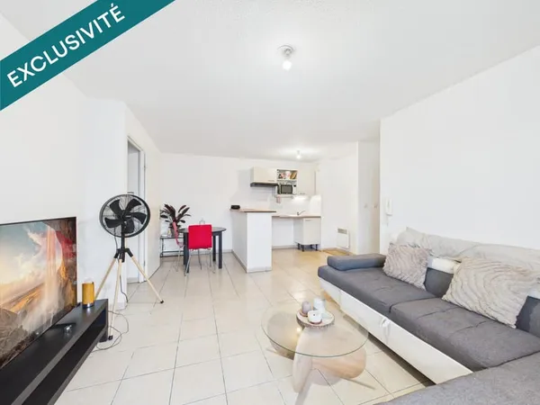 Appartement T3 avec balcon et parking