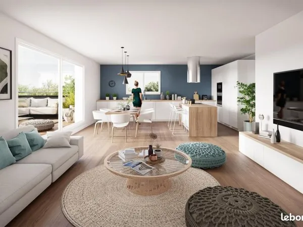 Duplex 3 pièces 72 m²