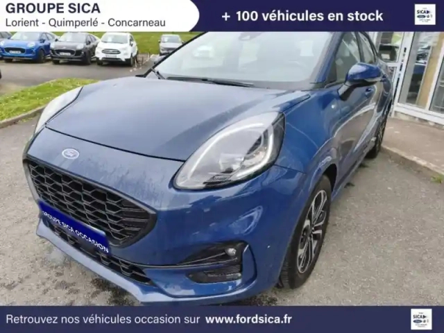 Ford Puma 1.0 flexifuel 125ch s&amp;s mhev st-line