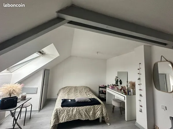 Grand studio 23m2 carrez centre ville fougeres