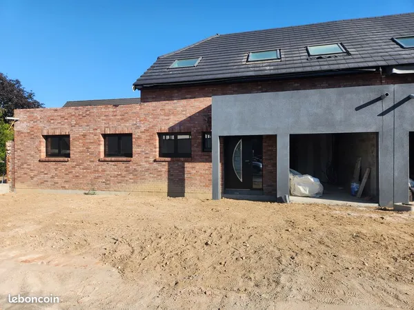 Maison neuve en briques