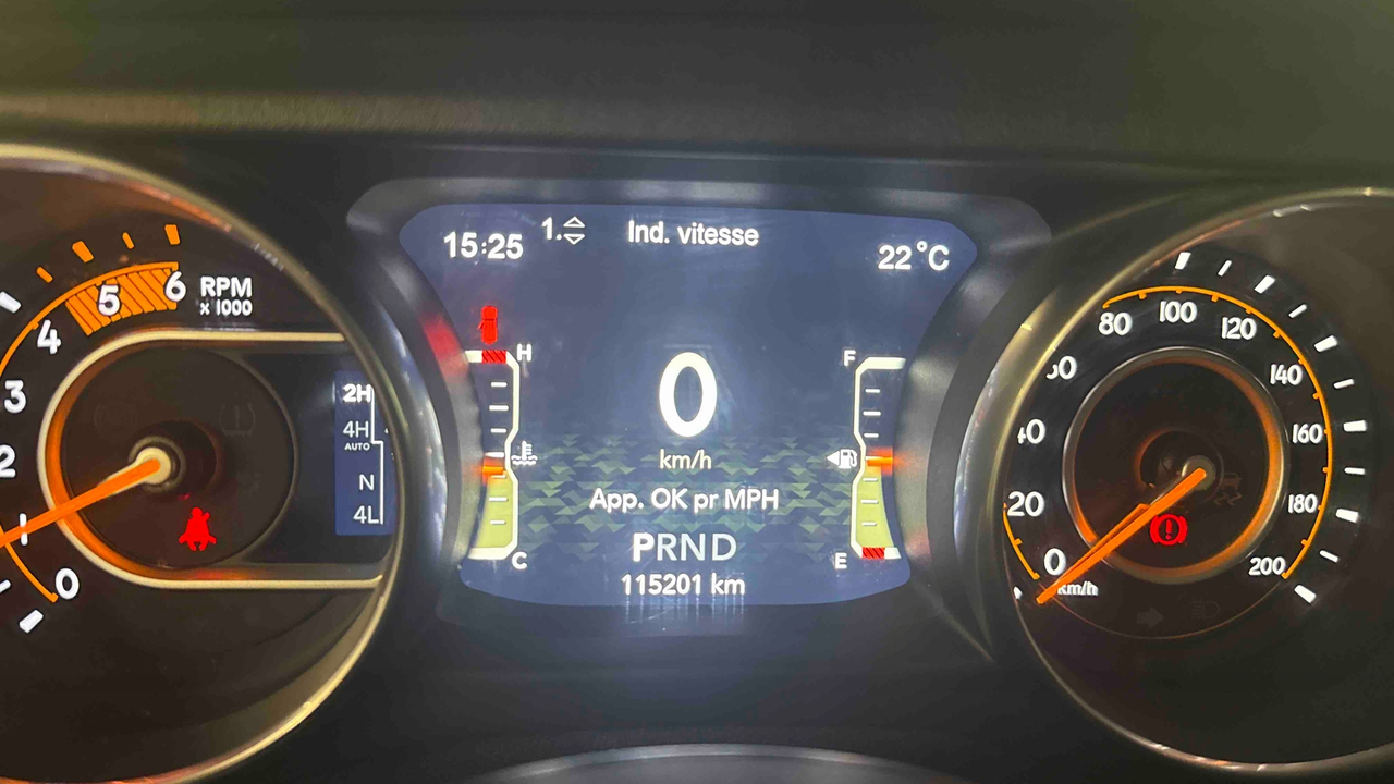 Jeep Wrangler Unlimited 2.2 l MultiJet AdBlue 200 ch 4x4 BVA8 — photo 19