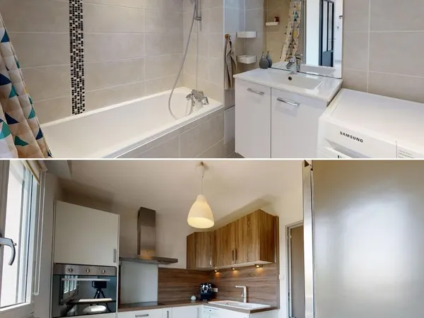 Appartement F4 meublé 65 m² avec cave