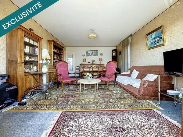 Appartement 2 pièces de 58 m² avec balcon