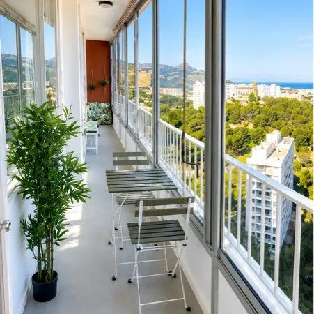 Chambre en colocation vue mer 🌊✨