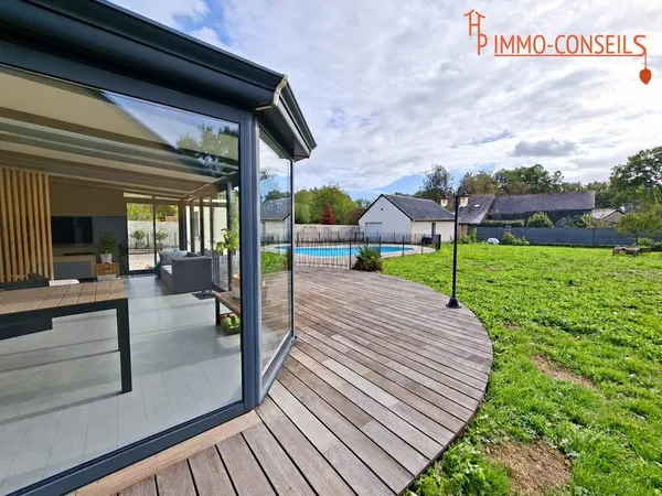 Maison familiale coup de coeur avec piscine, véranda et grand c