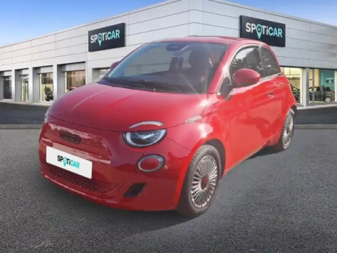 Fiat 500 e 118 ch (red)