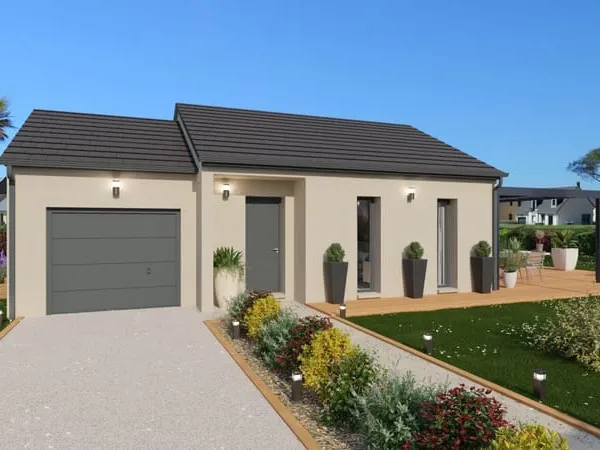 Projet de construction d'une maison 91 m² avec terrain à VENDAT (03)