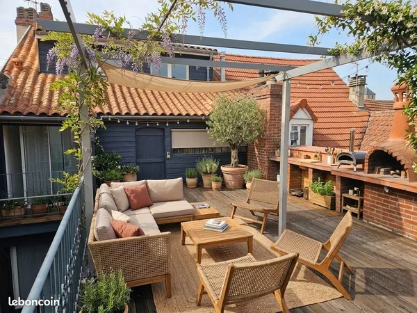 Exceptionnel appartement hyper-centre avec terrasse sans vis à vis
