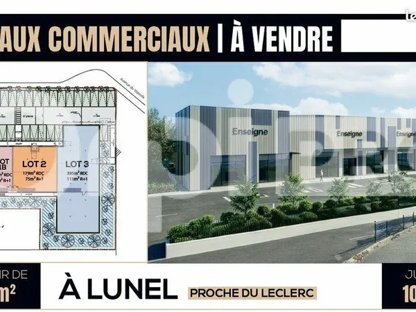 Local commercial 125 m²