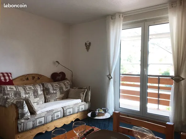 Studio 25 m² plein sud - Les 2 Alpes - Rentabilité Airbnb - Sans frais d'agence