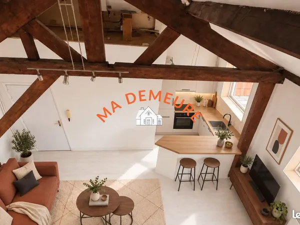 Duplex 3 pièces 45 m²