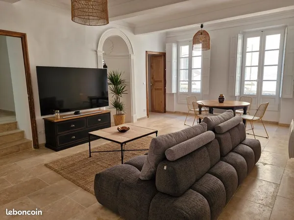 T3 meublé 100m2 avec cachet