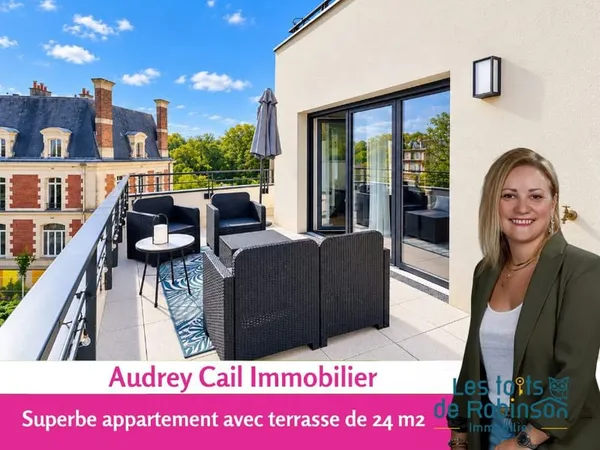 Appartement avec terrasse spacieuse au calme