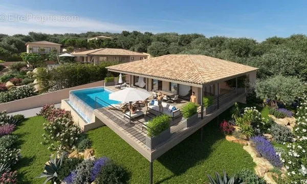 Villa T5 vue mer avec piscine Sari-Solenzara