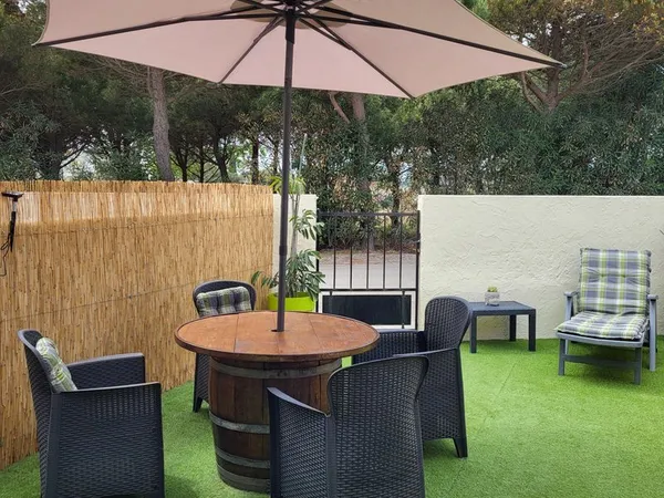 Appartement T2 avec jardin au Barcarés