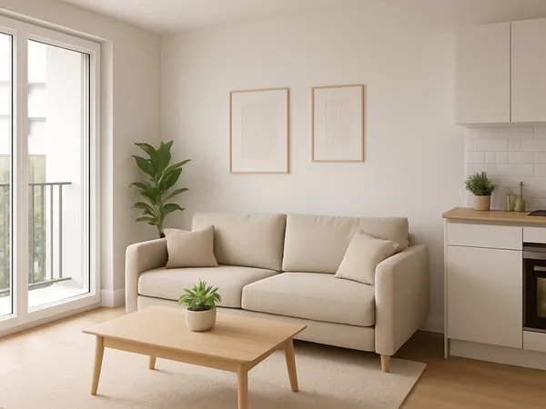 Appartement 2 pièces de 45 m2 (Saint-Sébastien-sur-Loire)