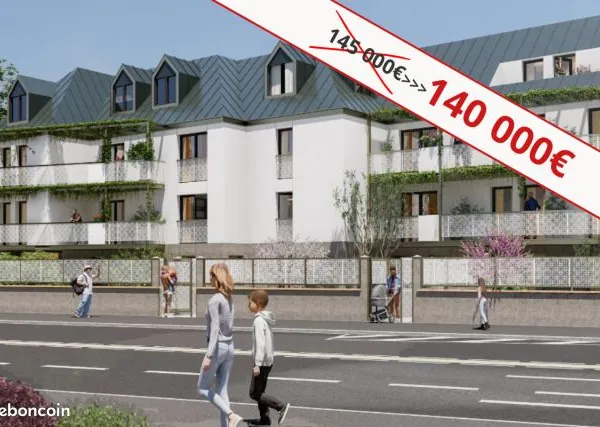 Studio 1 pièce 21 m²