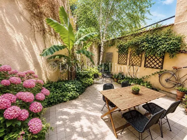 BORDEAUX JARDIN PUBLIC - Maison pierre avec cour paysagée