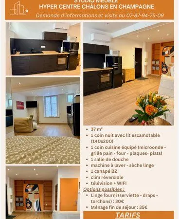 Appartement meublé étudiant