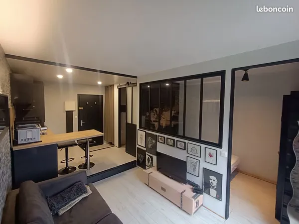Studio avec chambre