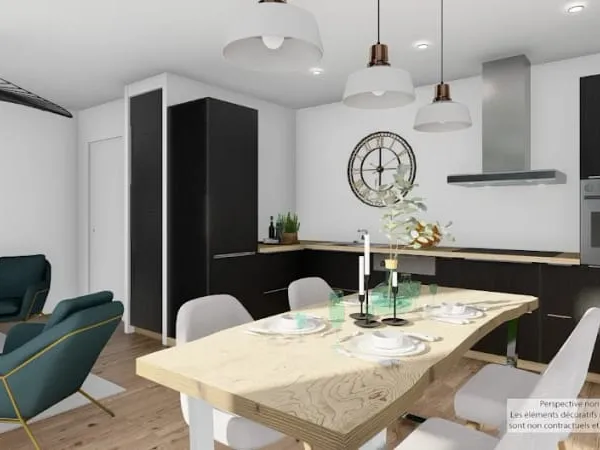 Maison neuve 2 pièces 44 m²