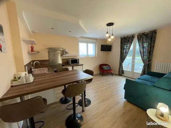 Appartement meublé tout confort à deux pas de la mer, idéal pour 2 à 4 personnes - 750 par mois tout