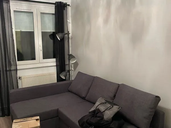 Location appartement T2 meublé 45 m² - Roubaix - 1 chambre - Parking