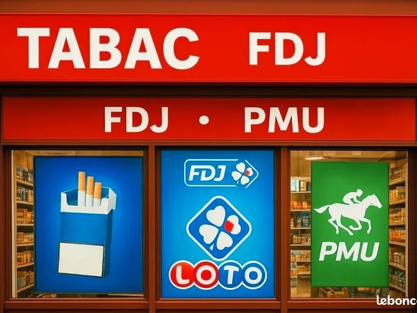 Fonds de commerce tabac 30 m²