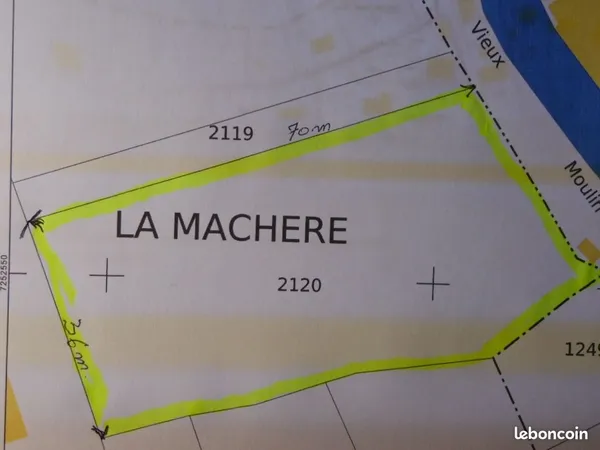 Terrain 2 839 m² La Petite Raon