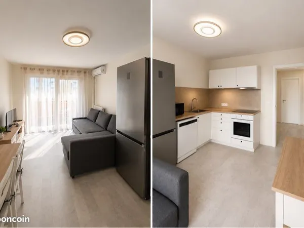 Appartement 3P. Location longue durée, également possible pour les étudiants