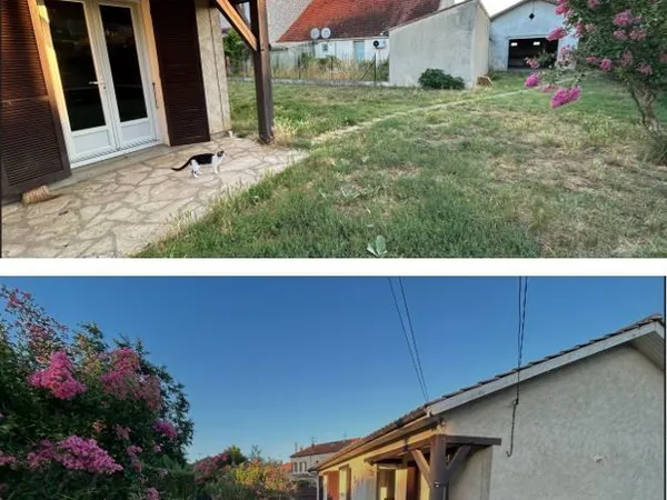 À louer - Maison de plain-pied rénovée avec jardin arboré et garage à Villeneuve-sur-Lot