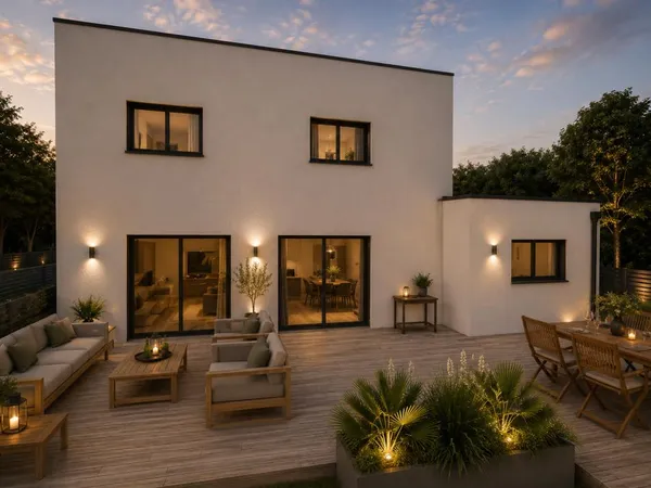 Terrain + maison 116 m²