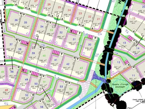 Terrain 579 m²