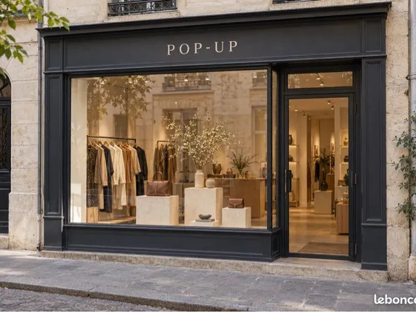 Location Boutique Pop-Up - au coeur de Marais