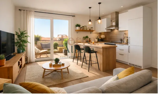Appartement 2 pièces 39 m²