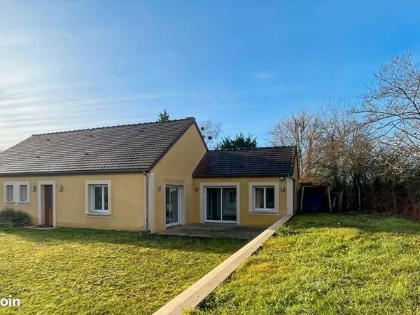 à louer - maison de plain-pied + studio indépendant - vincelles (89)