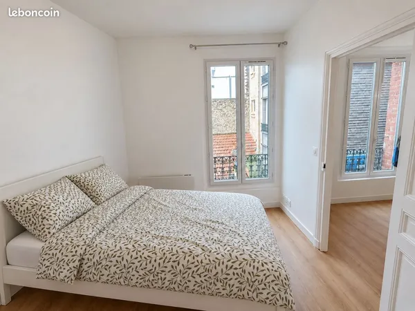 T2 meublé 30 m² - Hypercentre Argenteuil - Gare à 7 min - Lumineux et calme