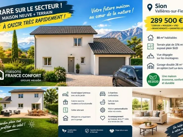Maison 4 pièces 88 m²