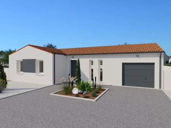 Terrain + maison 92 m²