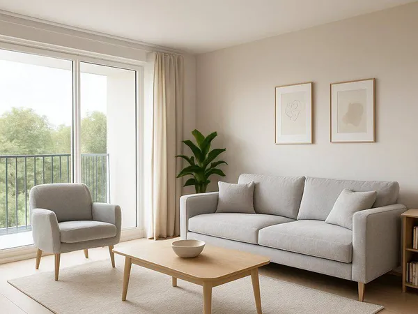Appartement 3 pièces 63 m²
