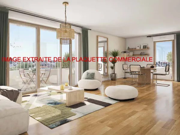 Appartement 3 pièces 66 m²