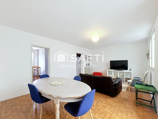 À LOUER - MAISON MEUBLÉE 5 CHAMBRES - GRAND-CHAMP BOURG