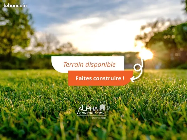 Terrain 1 058 m² Mios